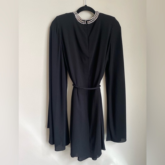 Like new STELLA MCCARTNEY Crystal-Embellished Belted Crepe Mini Dress $2,665 36 - Picture 13 of 13